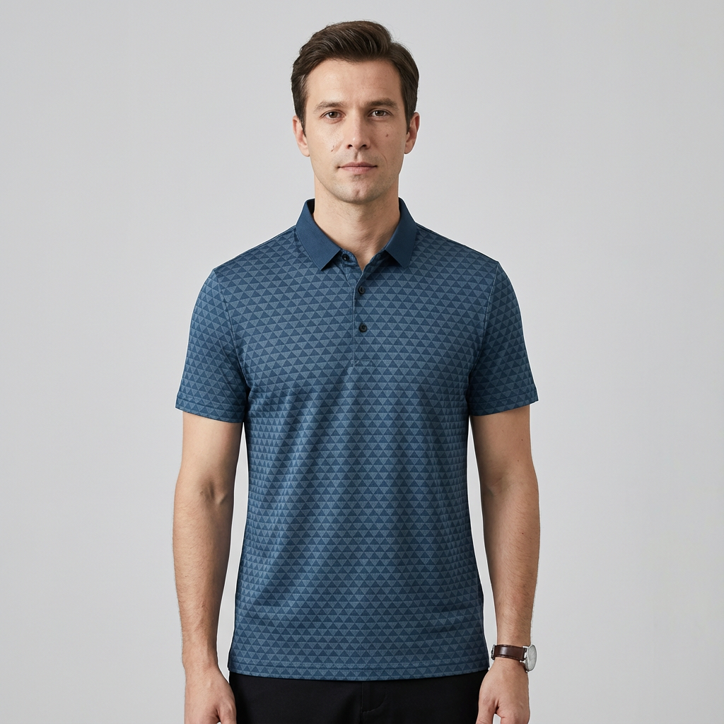 Lucca Silk Polo Shirt