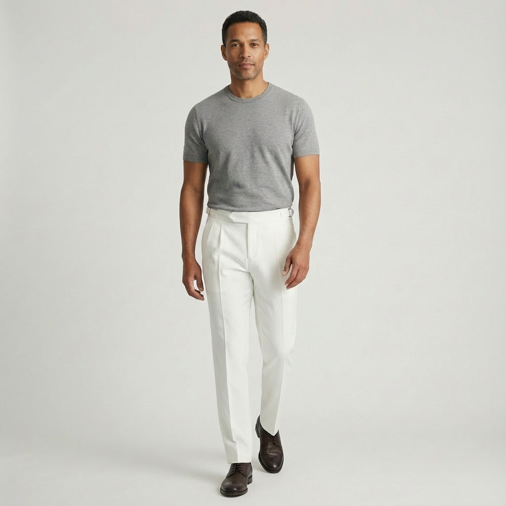 Alessandro Pleated Trousers