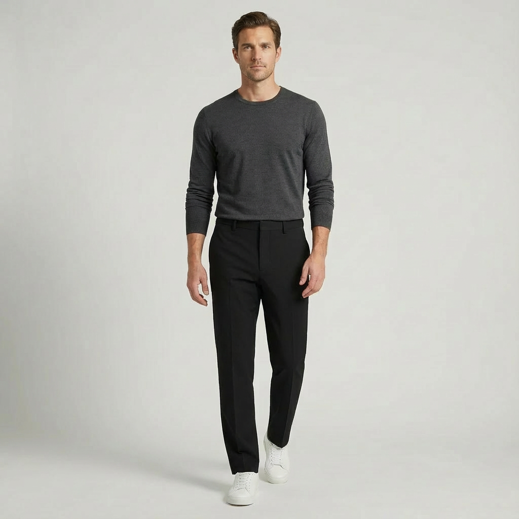 Donato Pleated Cotton Trousers