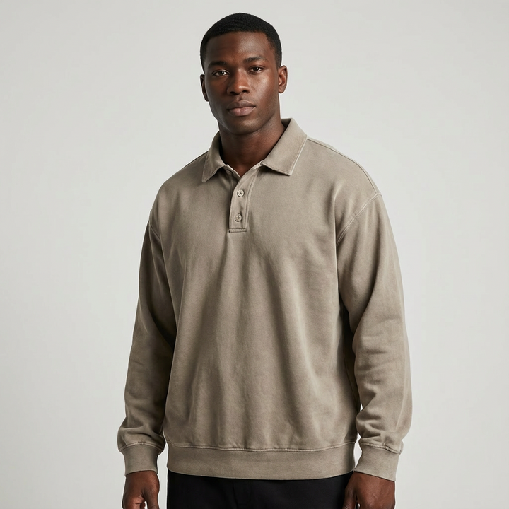 Belmont Long-Sleeve Polo