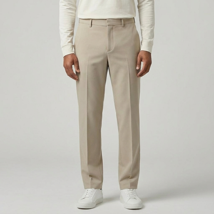 Donato Pleated Cotton Trousers