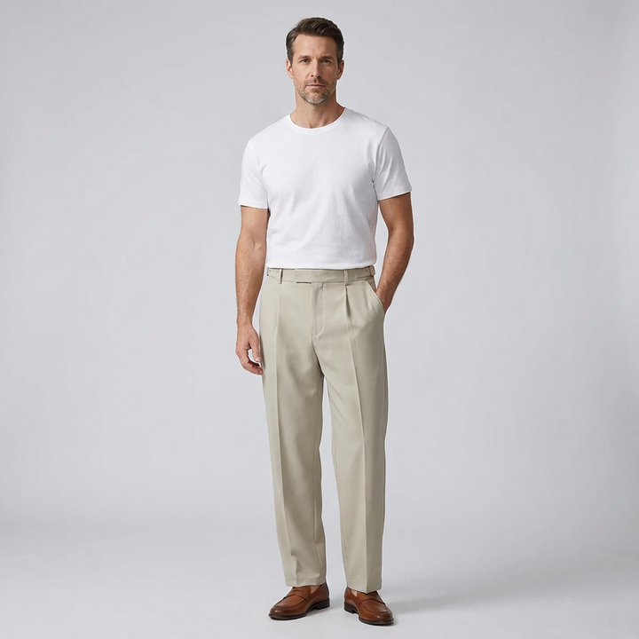 D’Amelio Pleated Trousers
