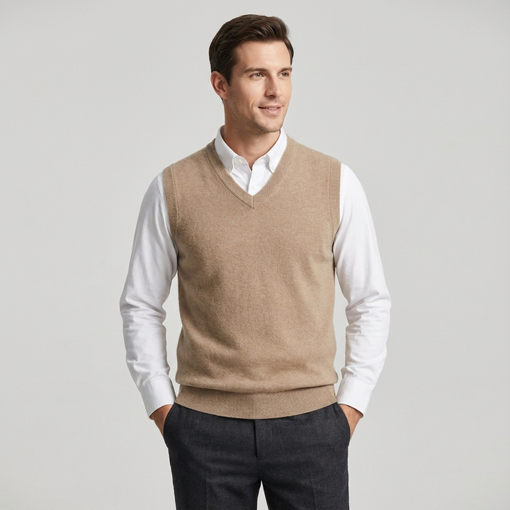 Belmont Knit Vest - 100% Merino Wool