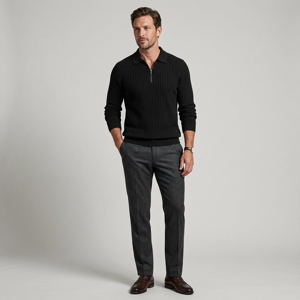 Rico Polo Quarter Zip