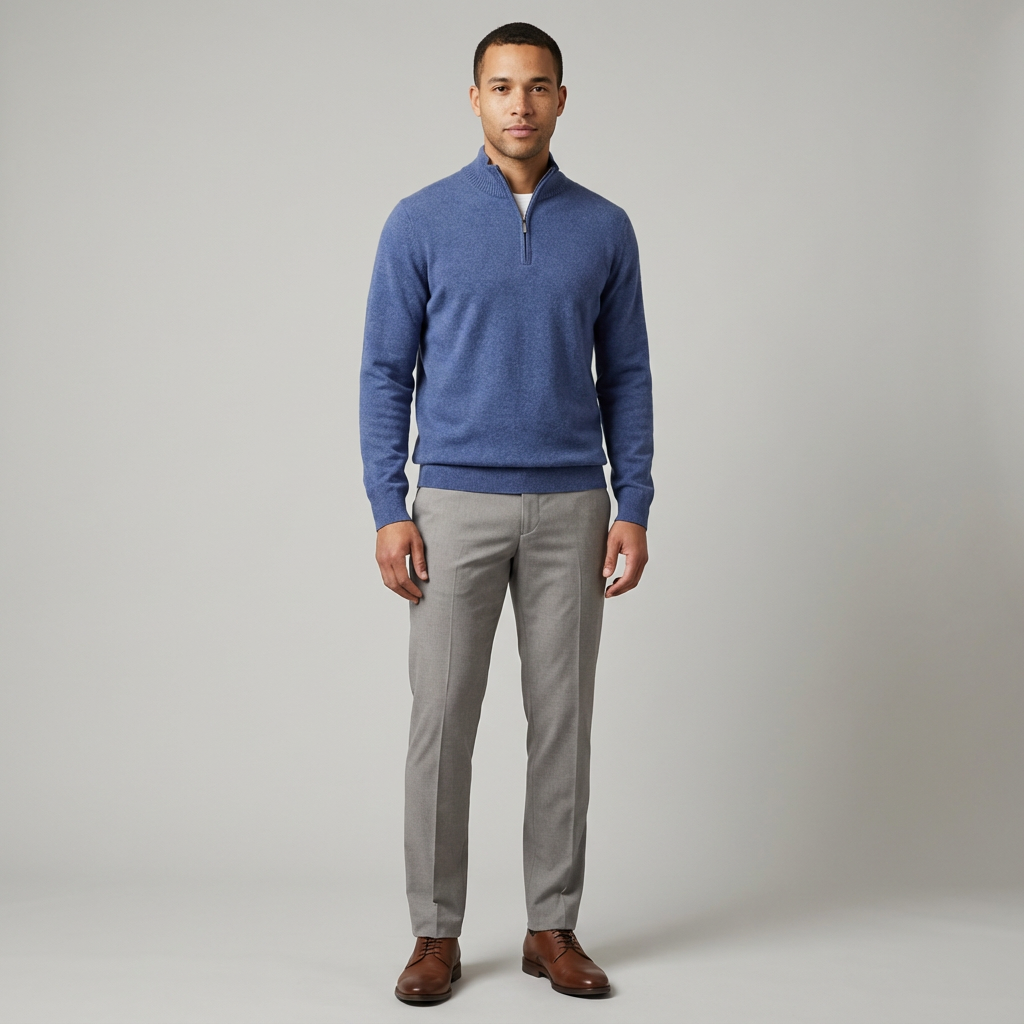 Soprano Wool Quarter Zip