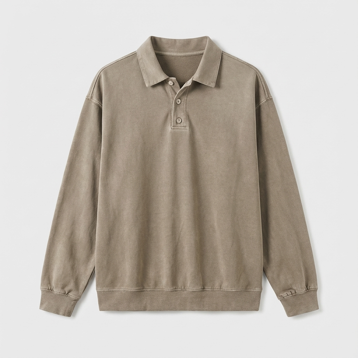 Belmont Long-Sleeve Polo