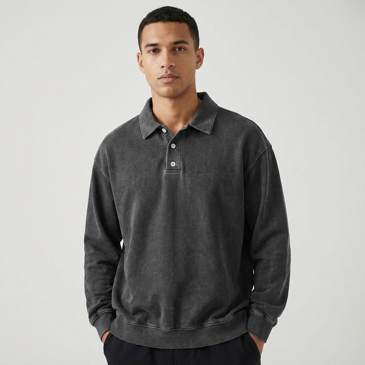 Belmont Long-Sleeve Polo