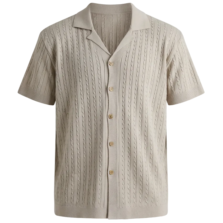 Palermo Knit Button-Down