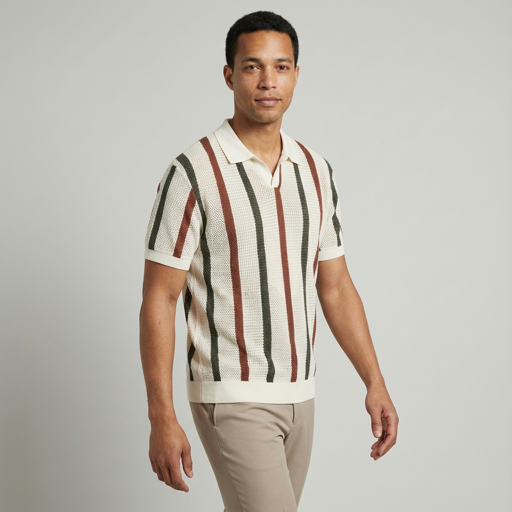 Wexley Vintage Striped Polo