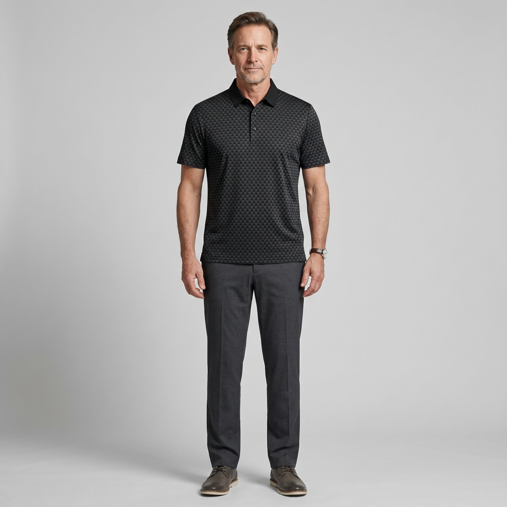 Lucca Silk Polo Shirt