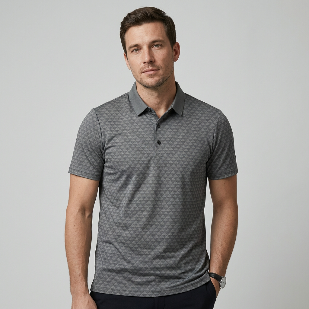Lucca Silk Polo Shirt