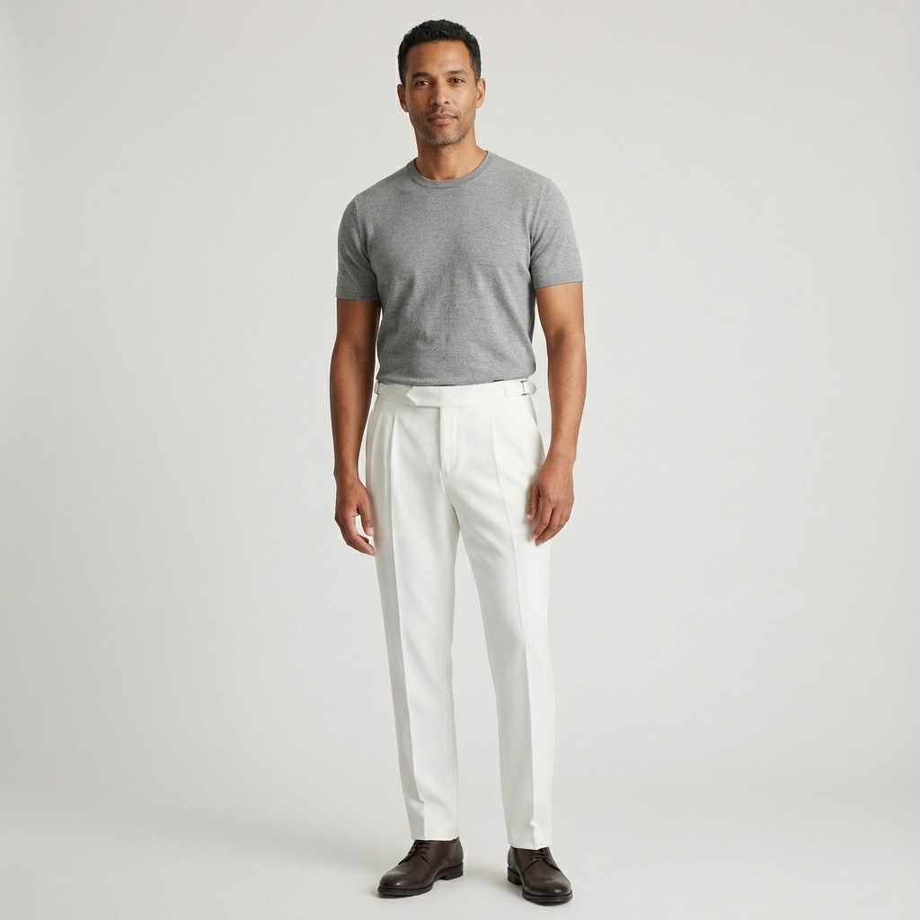 Alessandro Pleated Trousers