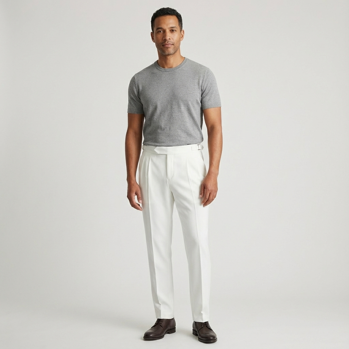 Alessandro Pleated Trousers