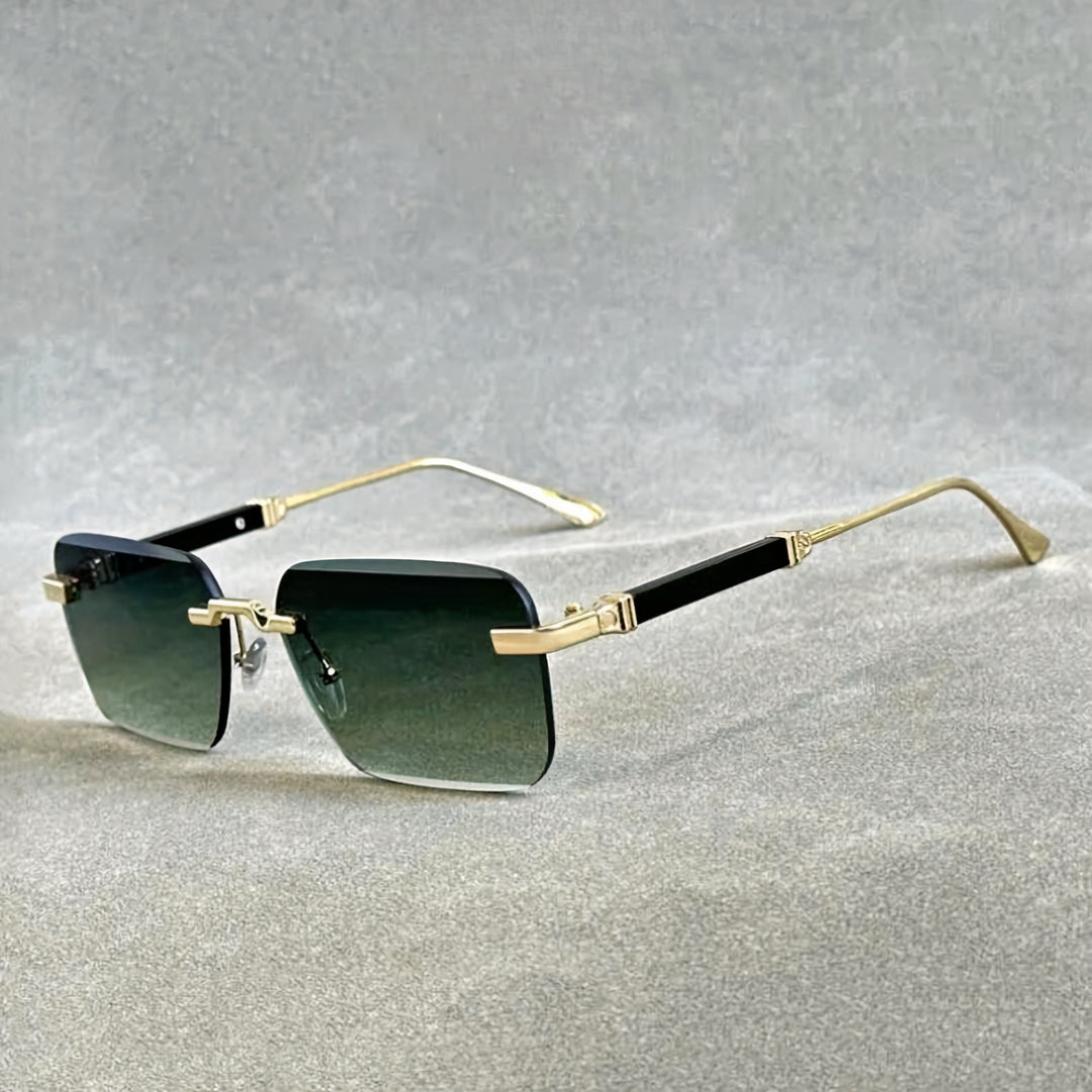 SunGold Rimless Sunglasses