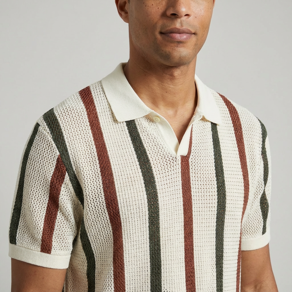 Wexley Vintage Striped Polo