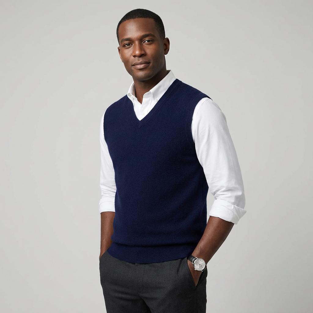 Belmont Knit Vest - 100% Merino Wool