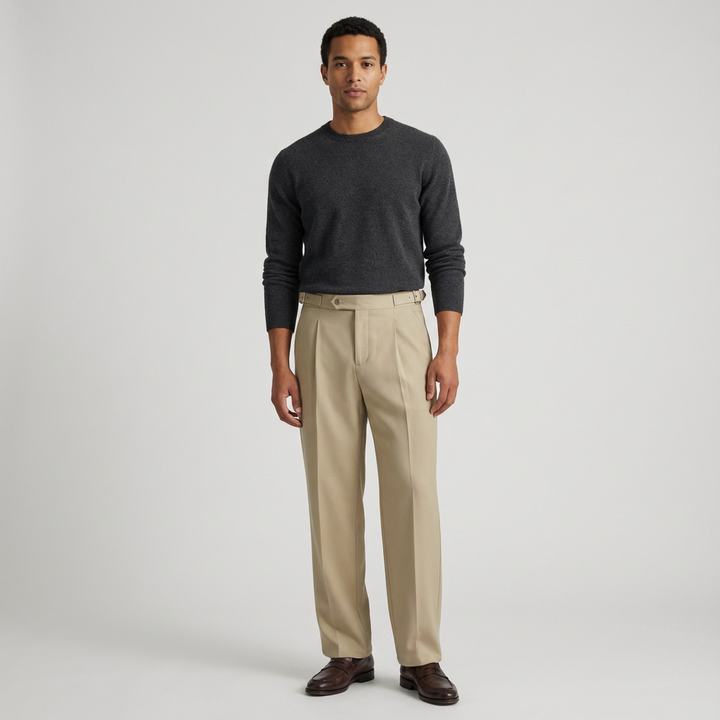 D’Amelio Pleated Trousers