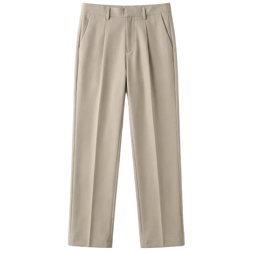 Donato Pleated Cotton Trousers