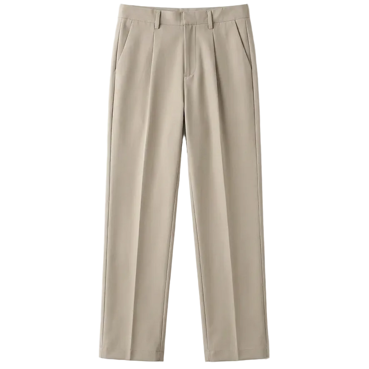 Donato Pleated Cotton Trousers