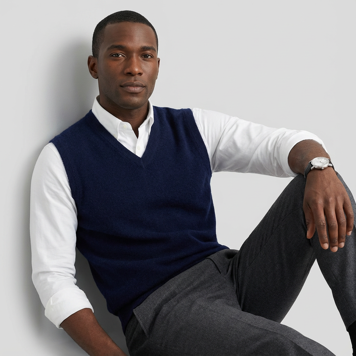 Belmont Knit Vest - 100% Merino Wool