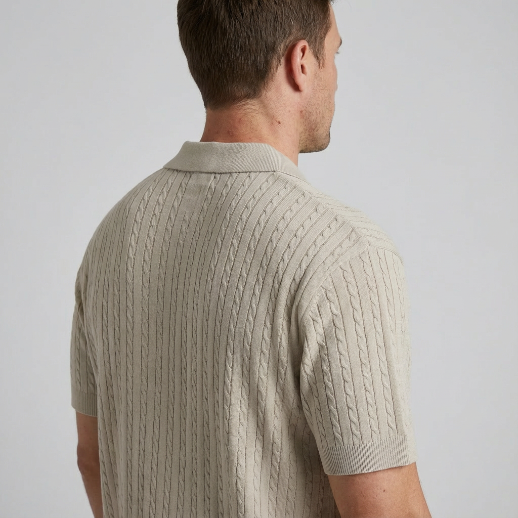 Palermo Knit Button-Down