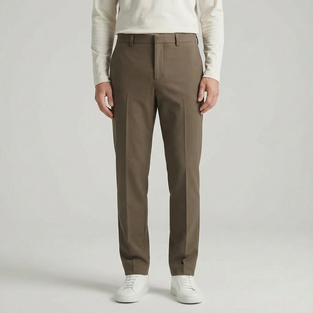 Donato Pleated Cotton Trousers