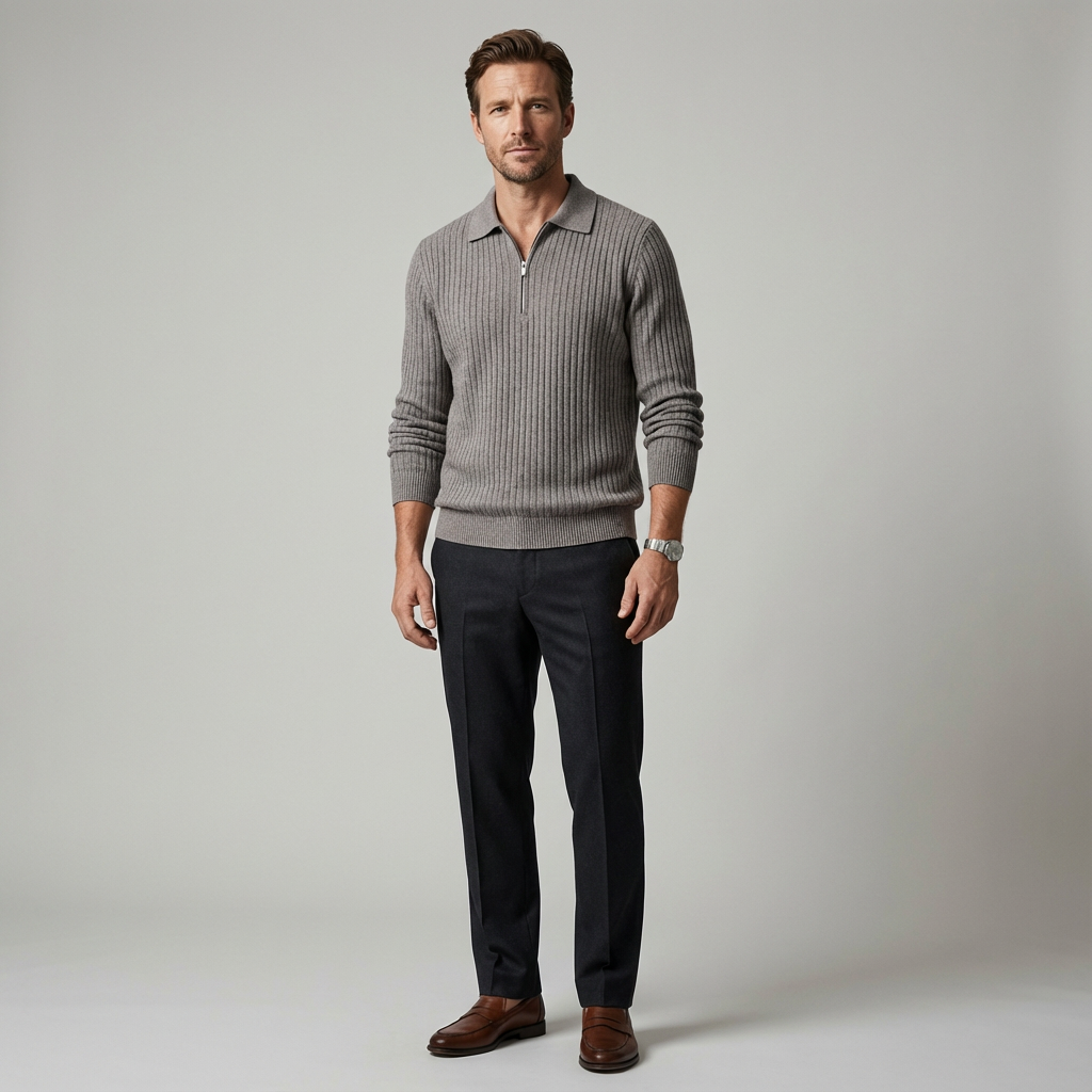 Rico Polo Quarter Zip