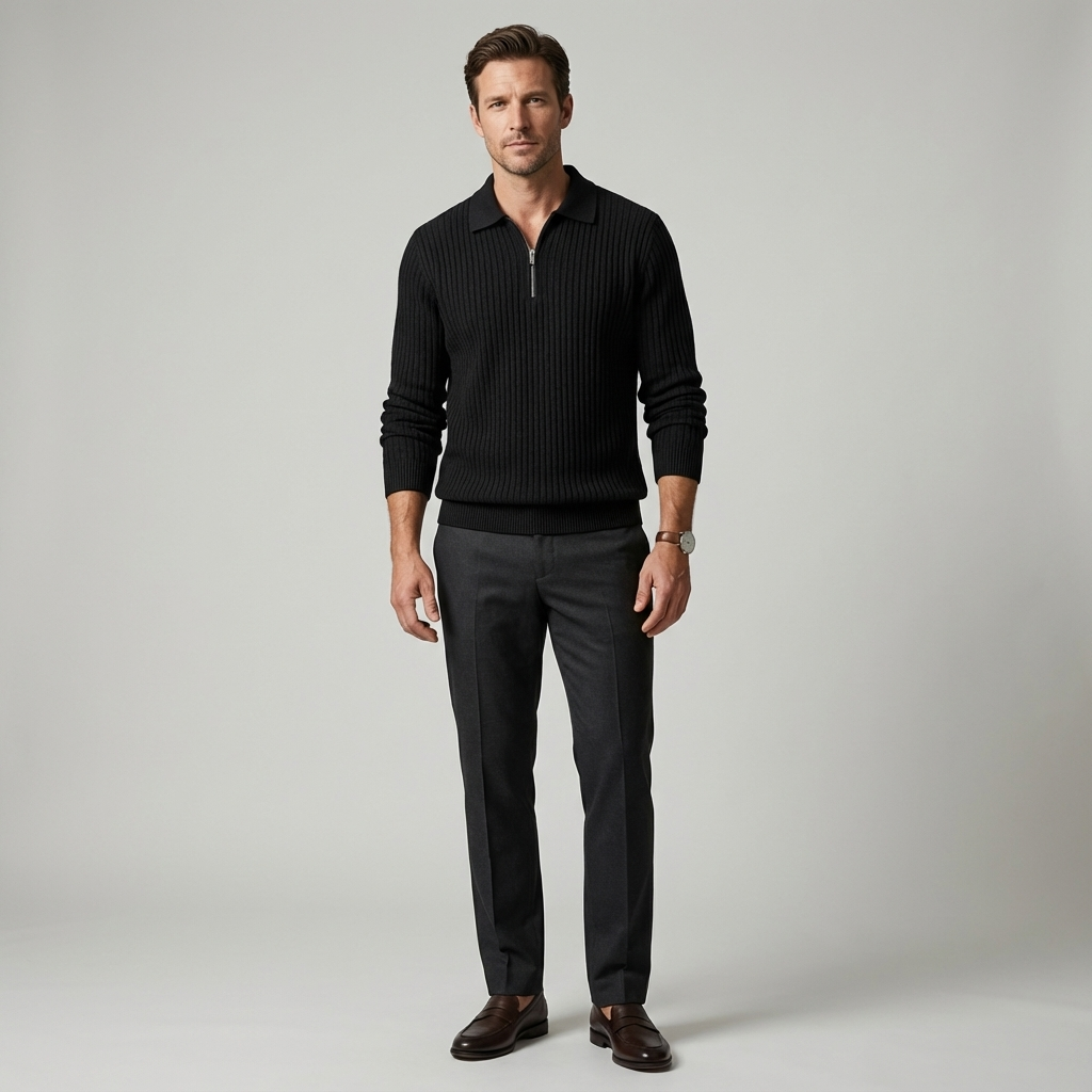 Rico Polo Quarter Zip