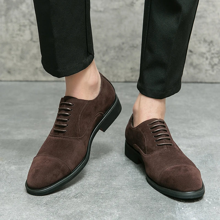 Baxter Cow Suede Oxfords