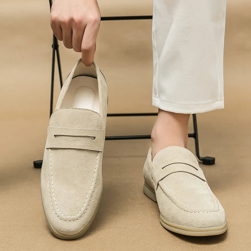 Salvatore Suede Loafers