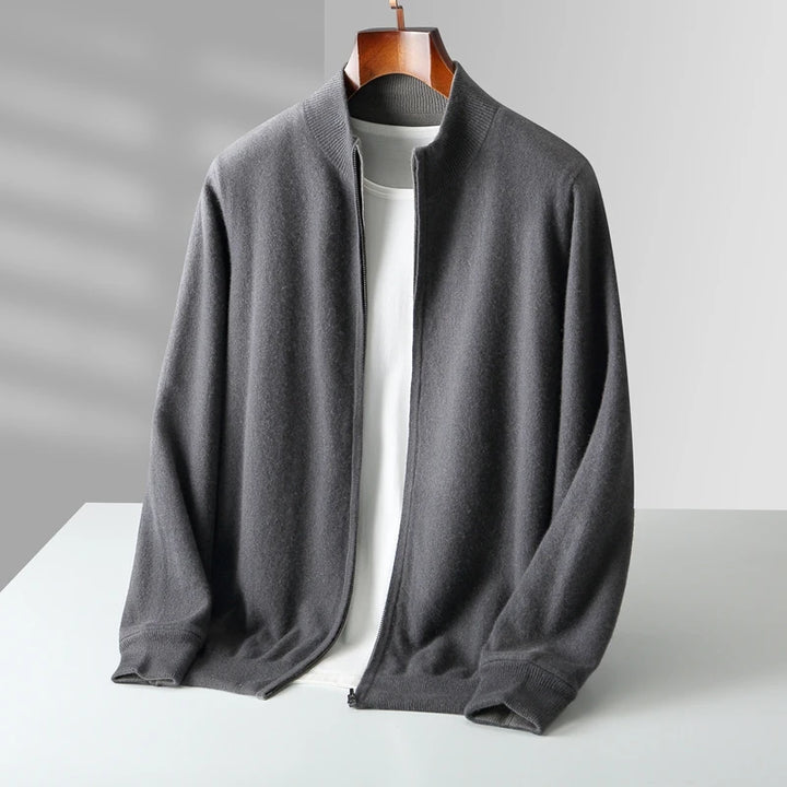 Ferraro Cashmere Zip Cardigan