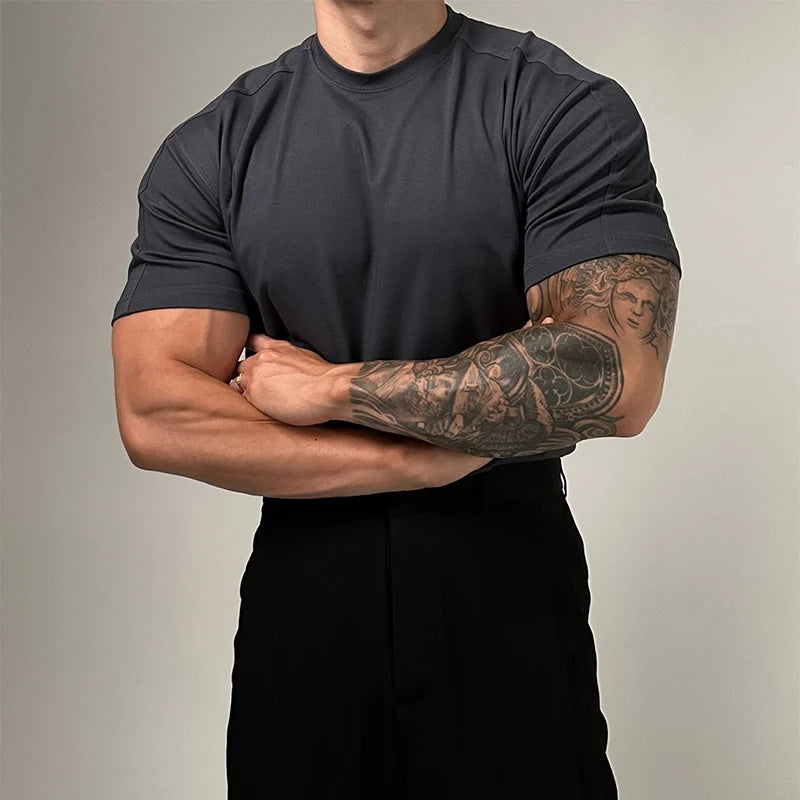 Vanori Slim Fit Muscle T-Shirt