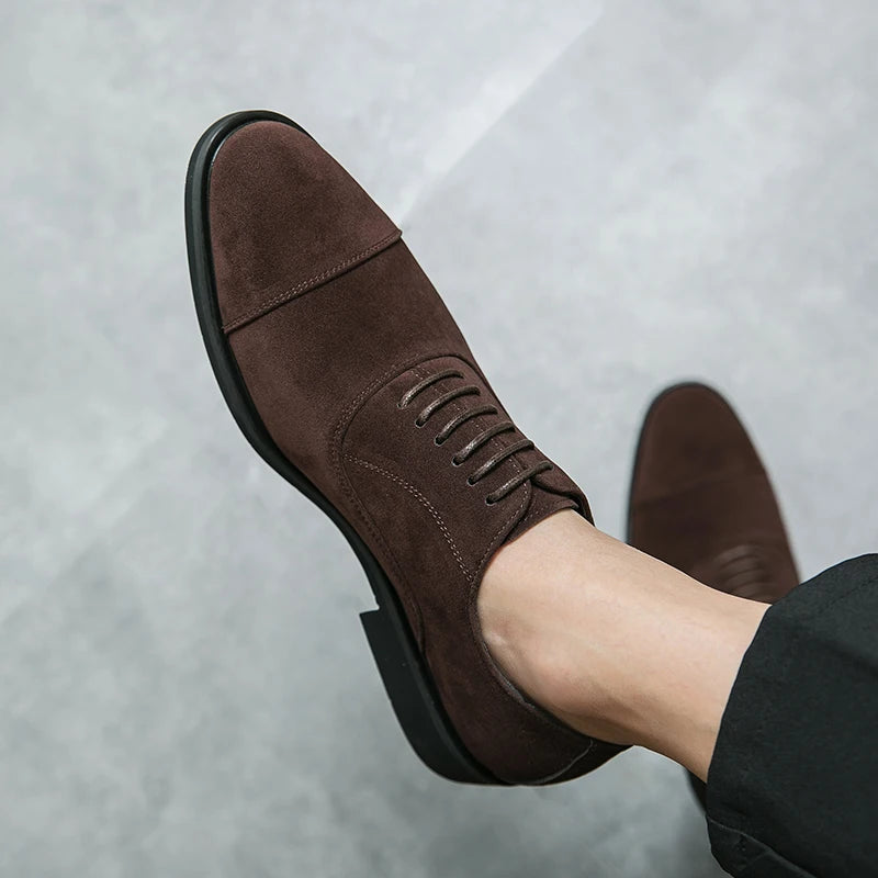 Baxter Cow Suede Oxfords