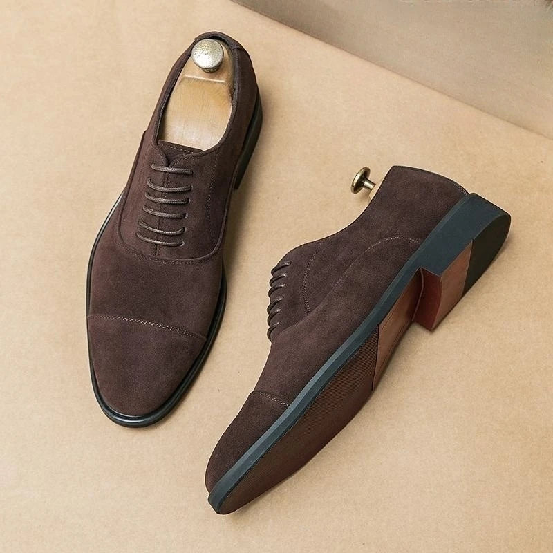 Baxter Cow Suede Oxfords