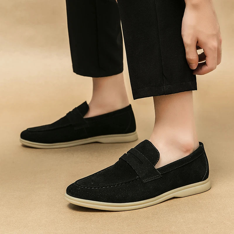 Salvatore Suede Loafers