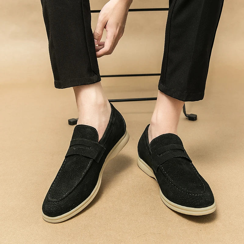 Salvatore Suede Loafers