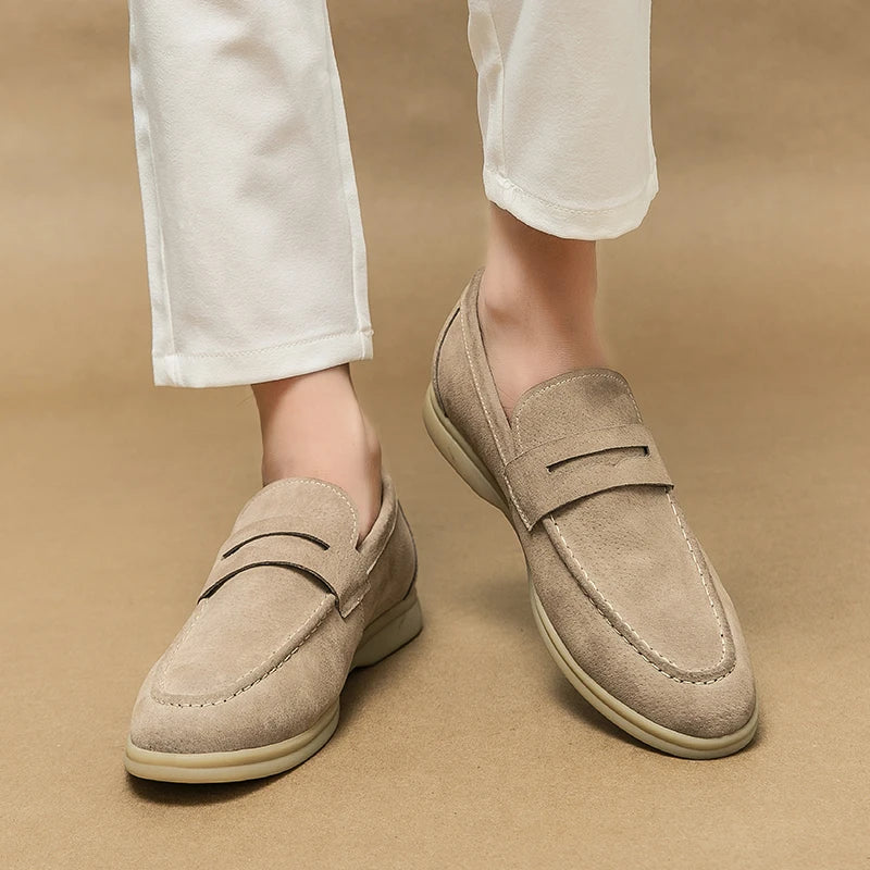 Salvatore Suede Loafers