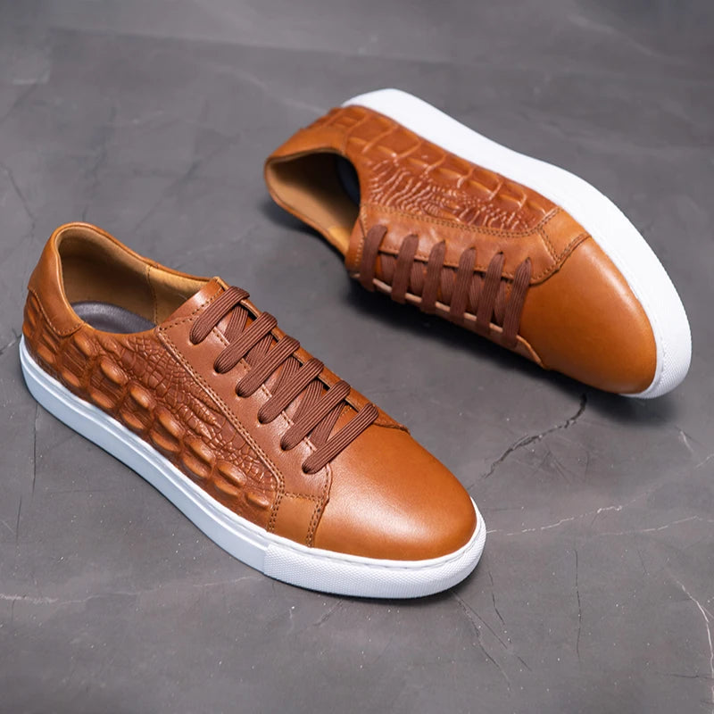 Don Vari Genuine Leather Sneakers