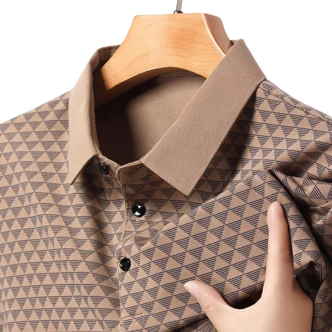 Lucca Silk Polo Shirt