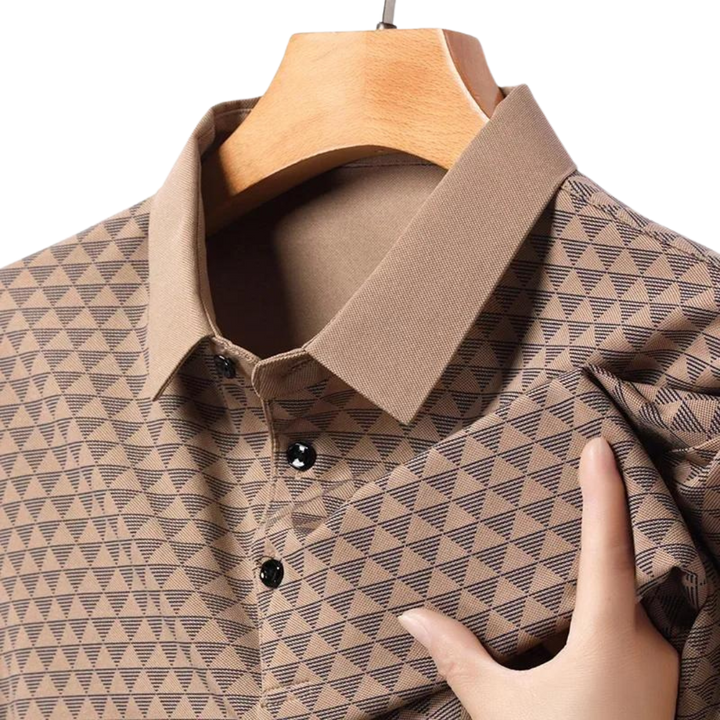 Lucca Silk Polo Shirt