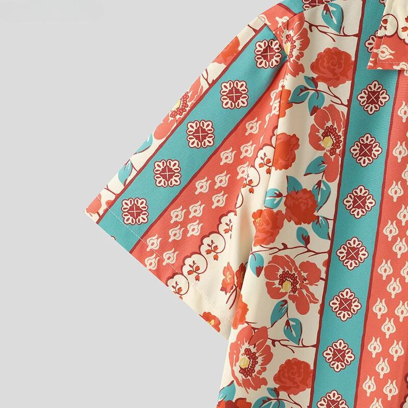 Coastal Sunburst Short-Sleeve Shirt