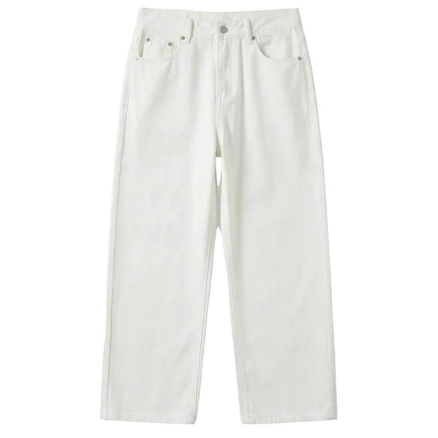 Alessio Wide Leg Cotton Trousers