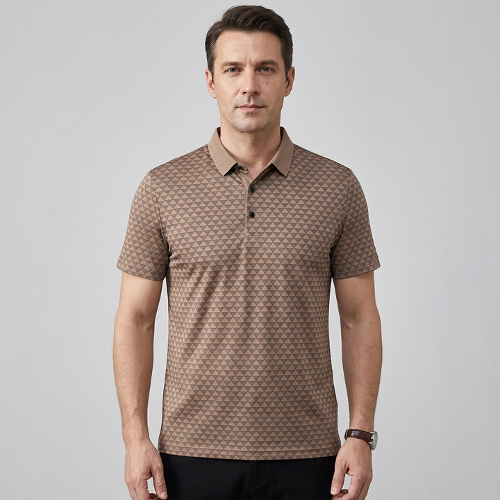 Lucca Silk Polo Shirt
