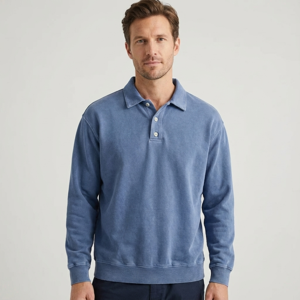 Belmont Long-Sleeve Polo
