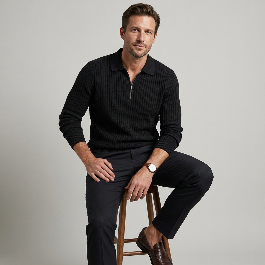 Rico Polo Quarter Zip