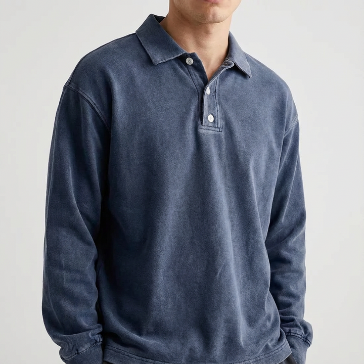 Belmont Long-Sleeve Polo