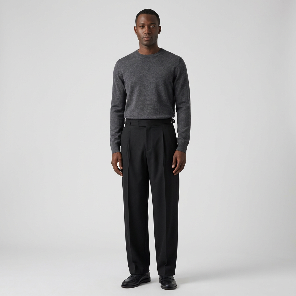 D’Amelio Pleated Trousers
