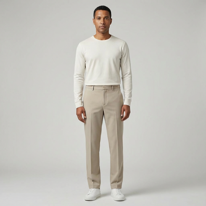 Donato Pleated Cotton Trousers