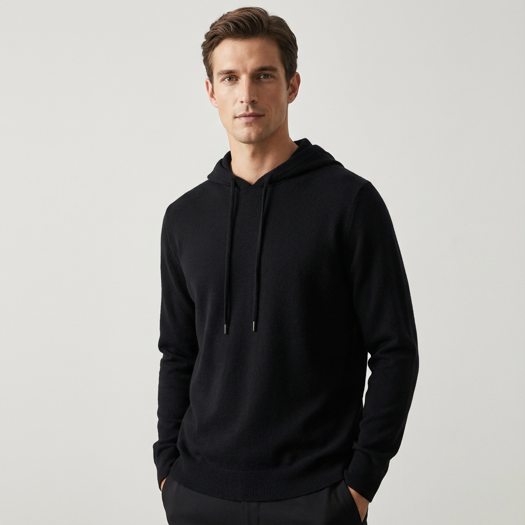 Valdoro Puro Merino Wool Hoodie
