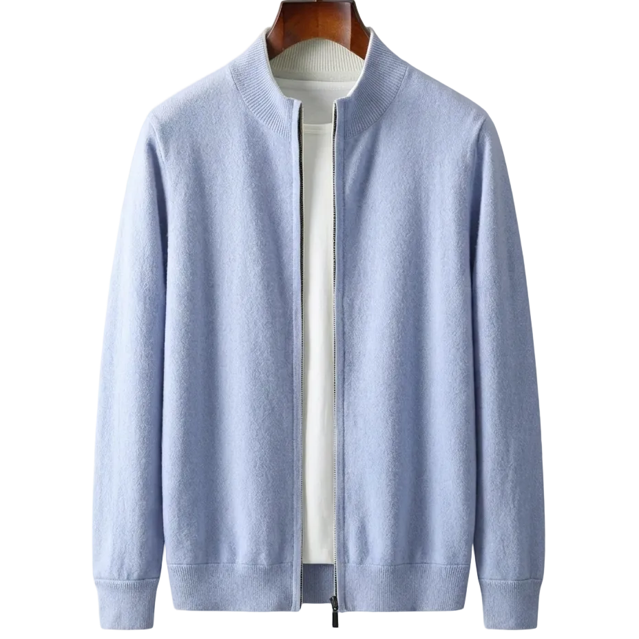 Ferraro Cashmere Zip Cardigan